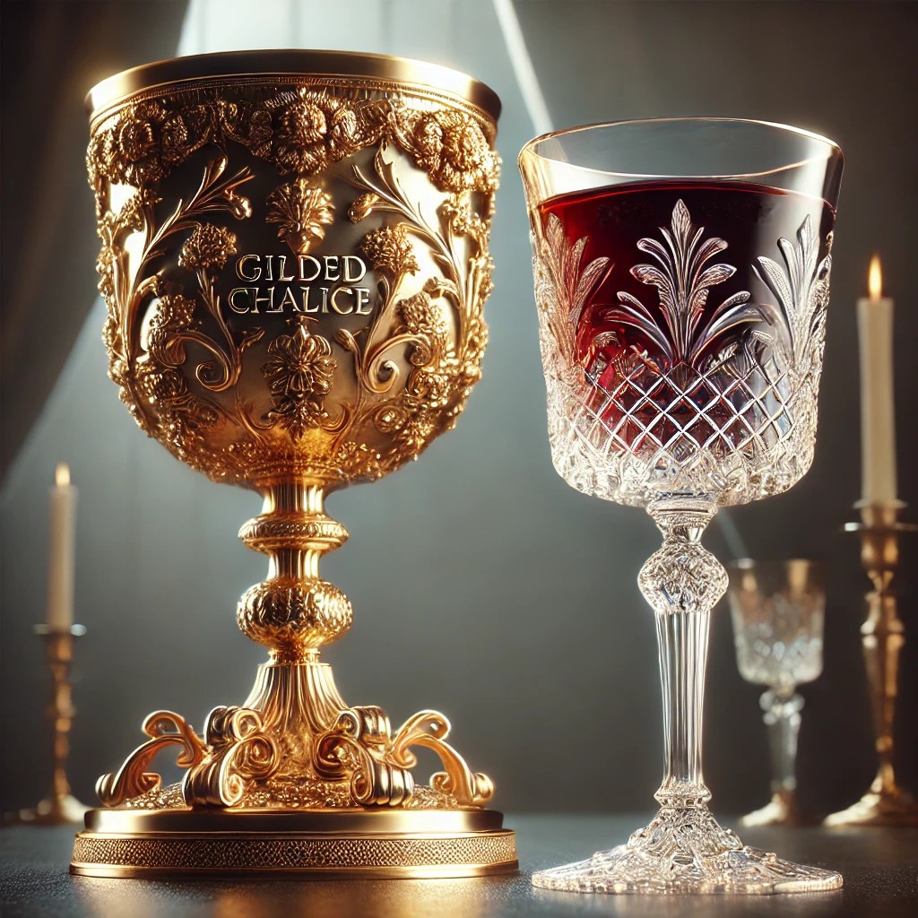 The Gilded Chalice or the Crystal Goblet
